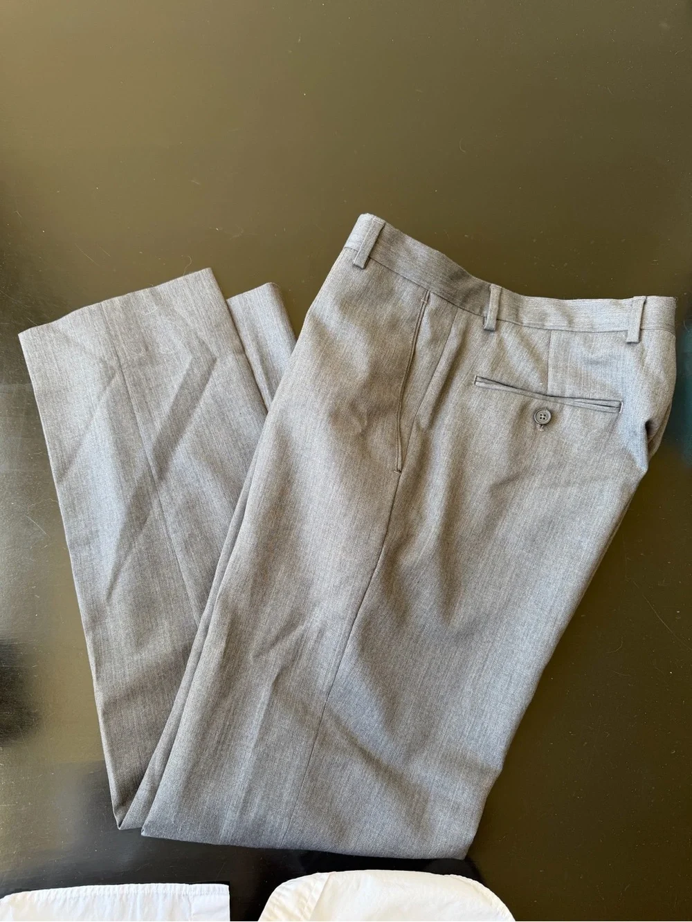 Men's Gray Dress Pants - Classic Tailored Fit